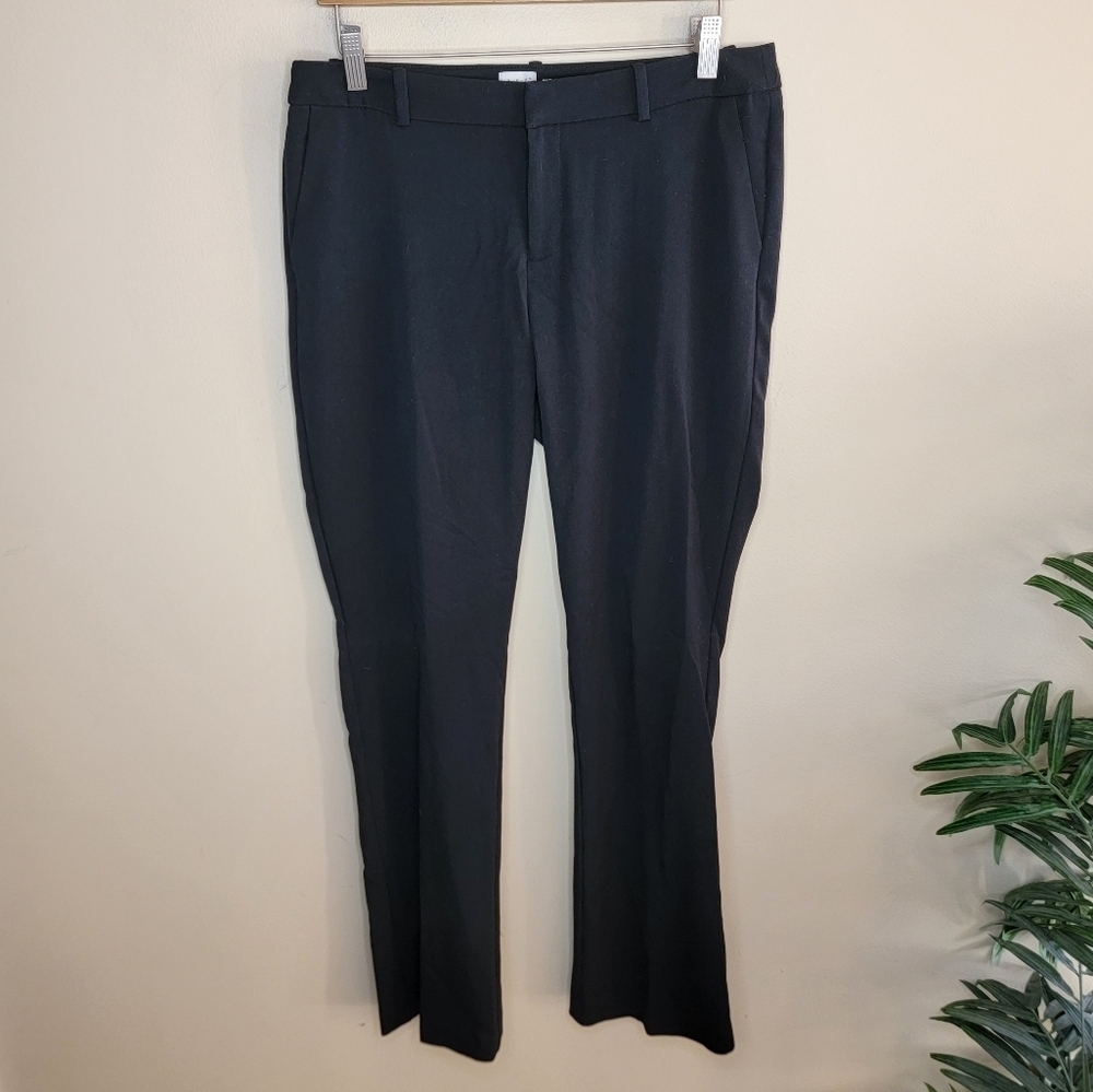 A New Day Classic Black Trouser Dress Pants Size 8